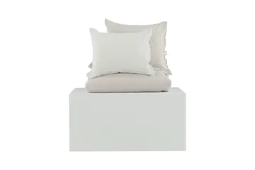 Jenna Bäddset 2-Dels 220x240/50x60 cm - Ljusgrå - Textil & mattor - Sängkläder - Bäddset & påslakanset - Påslakanset enkelsäng