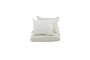 Jenna Bäddset 2-Dels 220x240/50x60 cm - Ljusgrå - Textil & mattor - Sängkläder - Bäddset & påslakanset - Påslakanset enkelsäng