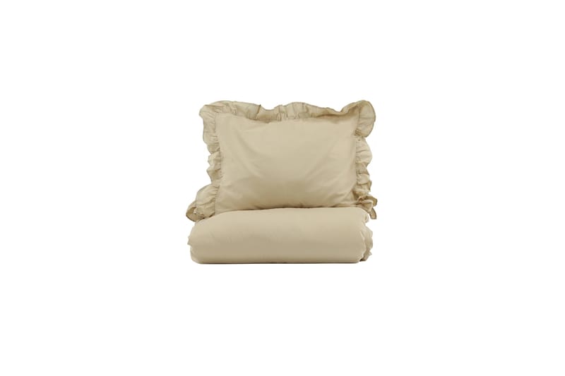 Levi Bäddset 2-Dels 150x200/50x60 cm - Beige - Textil & mattor - Sängkläder - Bäddset & påslakanset - Påslakanset enkelsäng