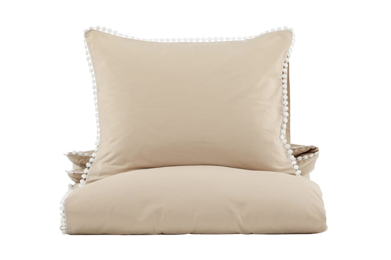 Livia Bäddset 2-Dels 150x200/50x60 cm, Beige/Vit
