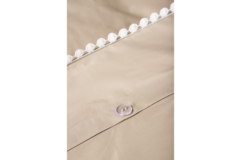 Livia Bäddset 2-Dels 150x200/50x60 cm - Beige/Vit - Textil & mattor - Sängkläder - Bäddset & påslakanset - Påslakanset enkelsäng