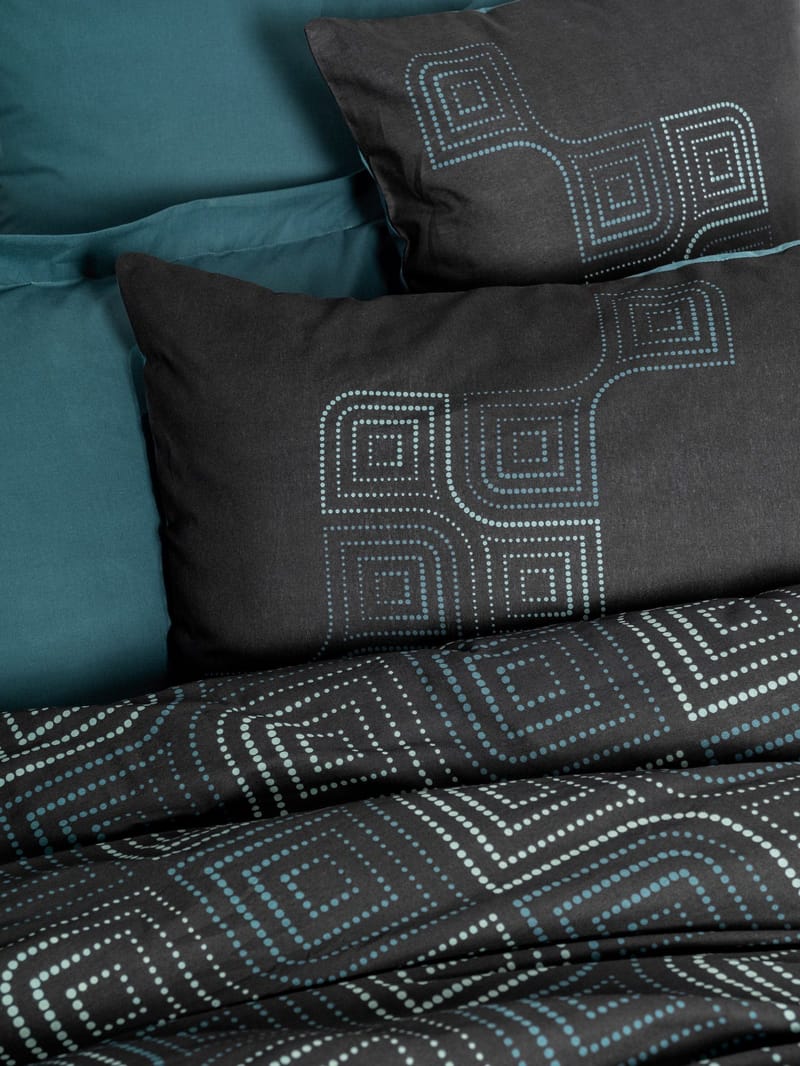 Marionis Bäddset 240x220 cm - Petrolblå - Textil & mattor - Sängkläder - Bäddset & påslakanset