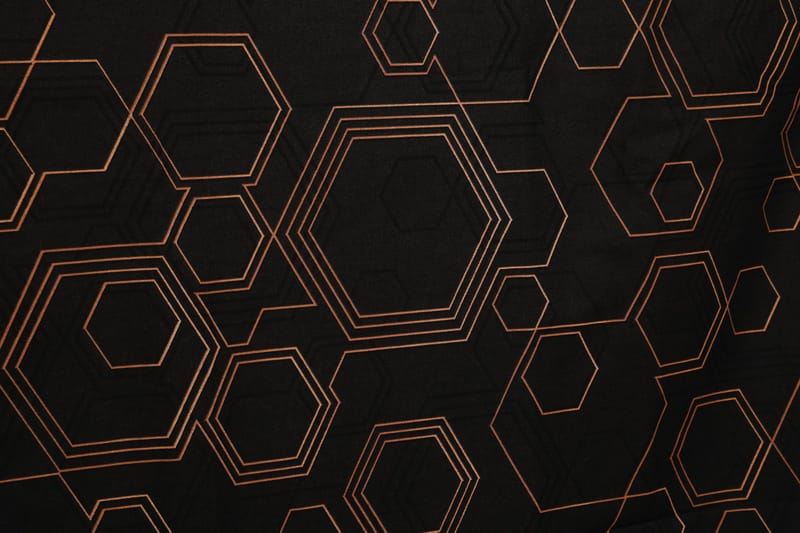 Marteby Bäddset 140x200 cm - Koppar Svart - Textil & mattor - Sängkläder - Bäddset & påslakanset