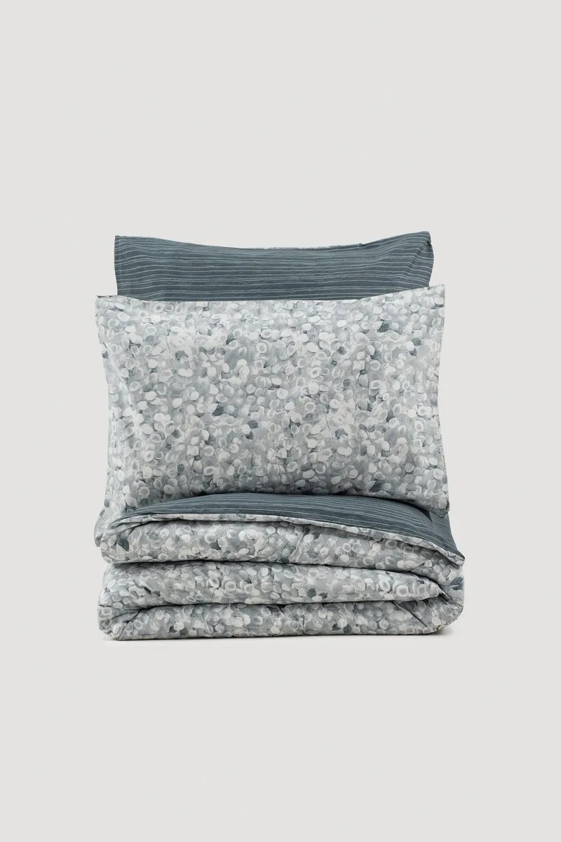 Molliere Bäddset 240x220 cm, Antracit Vit Grå