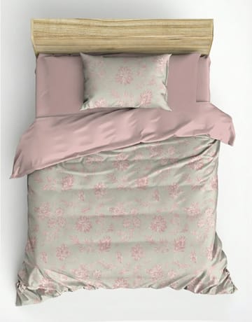 Osvian Bäddset 140x200 cm - Puder - Textil & mattor - Sängkläder - Bäddset & påslakanset