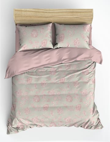 Osvian Bäddset 240x220 cm - Puder - Textil & mattor - Sängkläder - Bäddset & påslakanset
