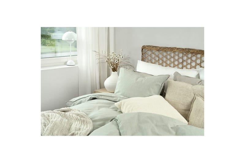 Påslakan 2-Dels Set Chambray Grön - Textil & mattor - Sängkläder - Bäddset & påslakanset