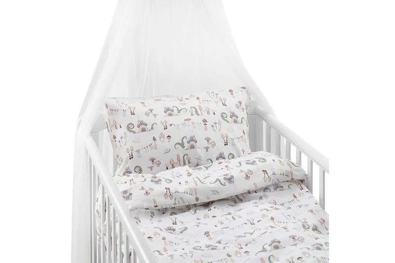 Påslakan 2-Dels Set Fingal Pastell Spjälsäng - Textil & mattor - Sängkläder - Täcke