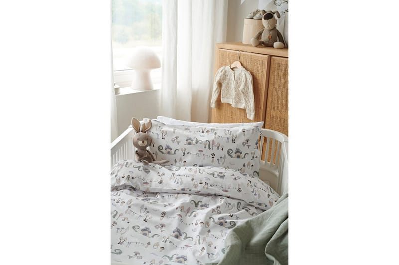 Påslakan 2-Dels Set Fingal Pastell Spjälsäng - Textil & mattor - Sängkläder - Täcke