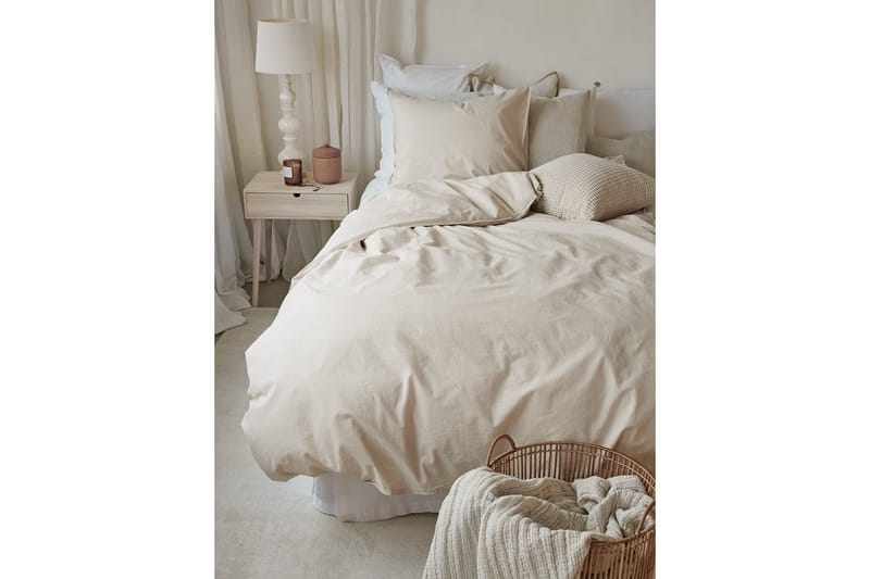 Påslakan 2-Dels Set Humble Beige - Beige - Textil & mattor - Sängkläder - Bäddset & påslakanset