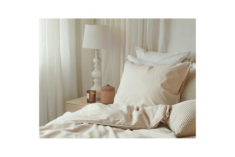 Påslakan 2-Dels Set Humble Beige - Beige - Textil & mattor - Sängkläder - Bäddset & påslakanset