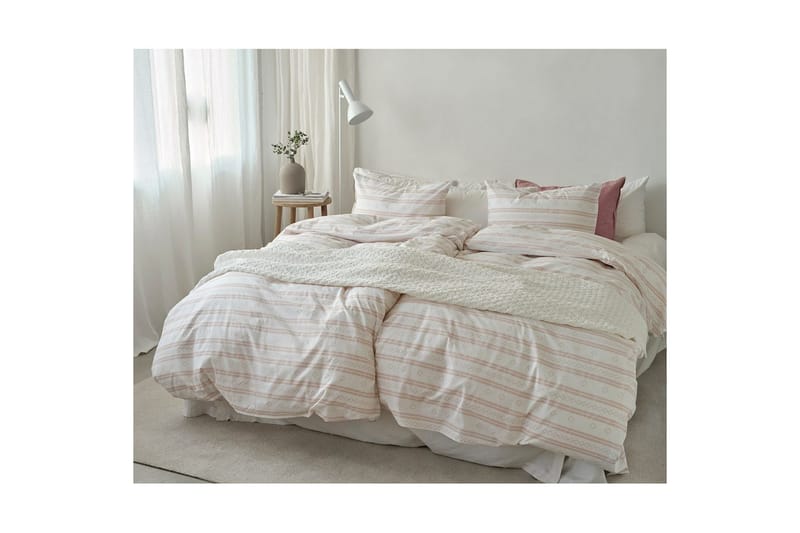 Påslakan 2-Dels Set Inka Rosa - Textil & mattor - Sängkläder - Bäddset & påslakanset