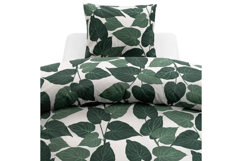Påslakan 2-Dels Set Levi Grön - Grön - Textil & mattor - Sängkläder - Bäddset & påslakanset