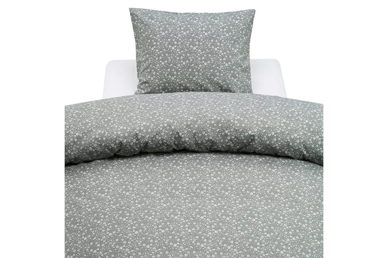 Påslakan 2-Dels Set Rita Flower Grön - Textil & mattor - Sängkläder - Bäddset & påslakanset