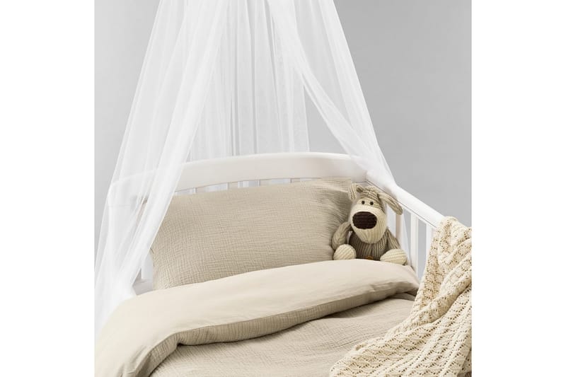 Påslakan 2-Dels Set Rolling Spjälsäng Sand - Sand - Textil & mattor - Sängkläder - Bäddset & påslakanset