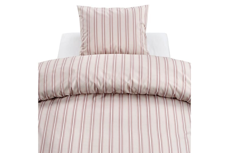 Påslakan 2-Dels Set Sunnan Rand Rosa - Rosa - Textil & mattor - Sängkläder - Bäddset & påslakanset
