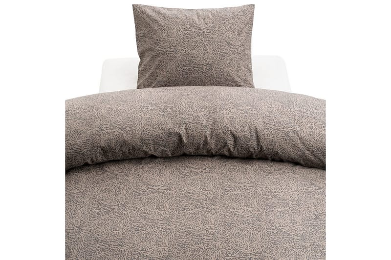 Påslakan 2-Dels Set Sylvi Brun - Brun - Textil & mattor - Sängkläder - Bäddset & påslakanset