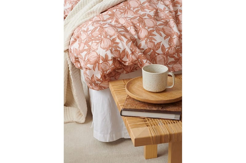 Påslakan 2-Dels Set Pomegranate Peach - Peach - Textil & mattor - Sängkläder - Täcke