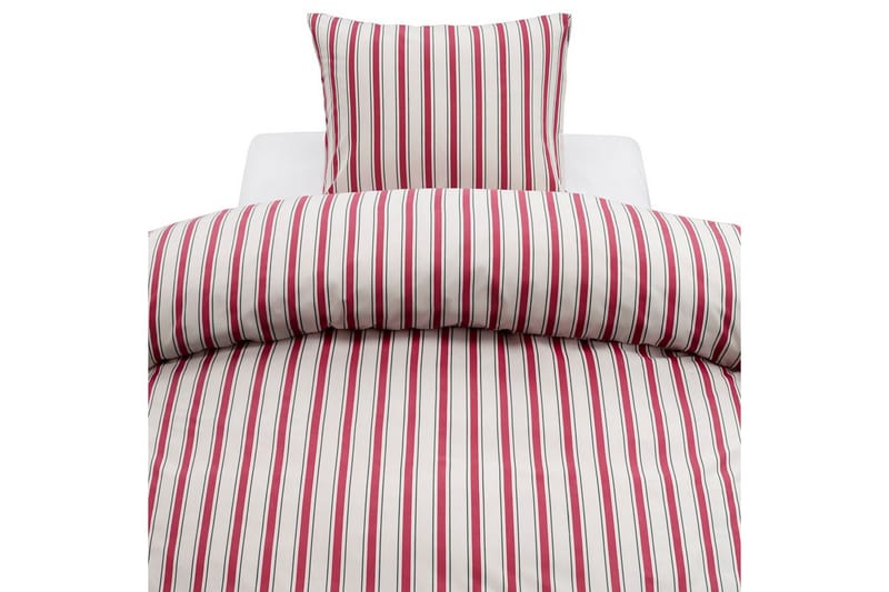Påslakan Harmony 2-Dels Set Miranda Röd - Röd - Textil & mattor - Sängkläder - Bäddset & påslakanset