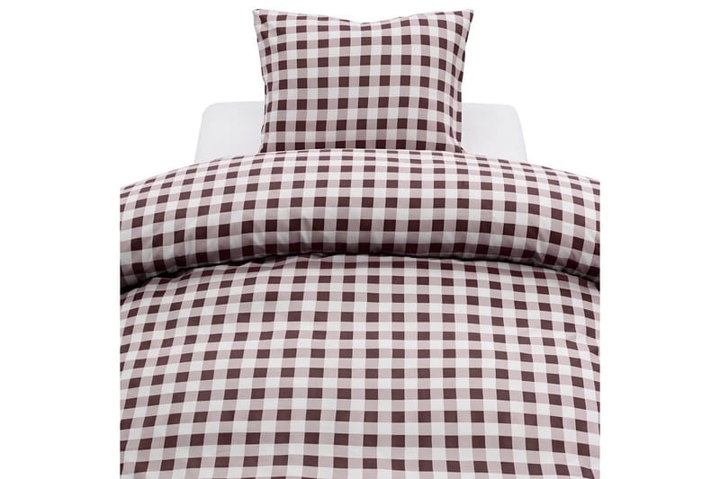 Påslakan Harmony 2-Dels Set Turild Brun - Brun - Textil & mattor - Sängkläder - Bäddset & påslakanset