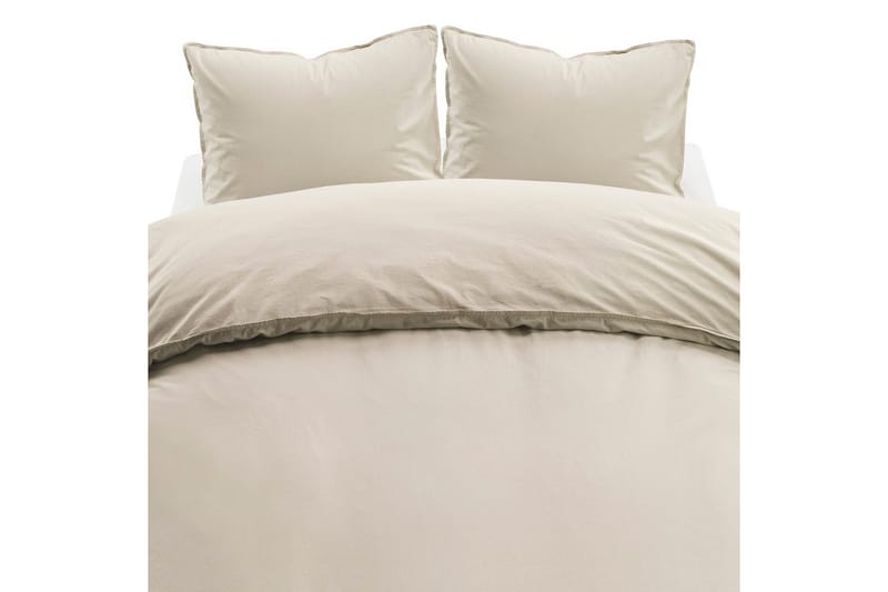 Påslakanset Dubbelsäng 3-Dels Humble, Beige