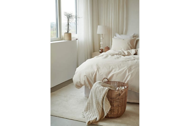 Påslakanset Dubbelsäng 3-Dels Humble - Beige - Textil & mattor - Sängkläder - Bäddset & påslakanset