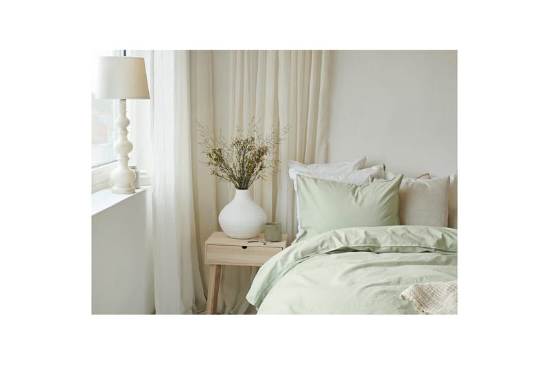 Påslakanset Dubbelsäng 3-Dels Humble - Grön - Textil & mattor - S ängkläder - Bäddset & påslakanset