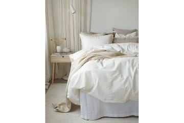 Påslakanset Dubbelsäng 3-Dels Humble - Vit - Textil & mattor - Sängkläder - Bäddset & påslakanset