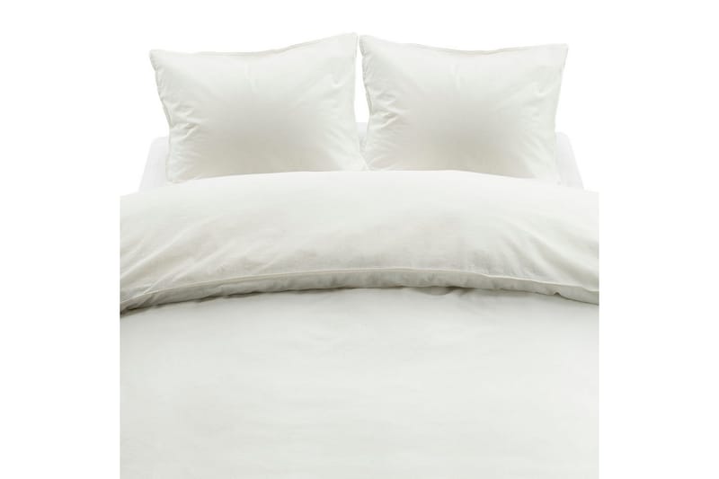 Påslakanset Dubbelsäng 3-Dels Humble - Vit - Textil & mattor - Sängkläder - Bäddset & påslakanset