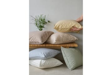 Påslakanset Dubbelsäng 3-Dels Humble - Vit - Textil & mattor - Sängkläder - Bäddset & påslakanset