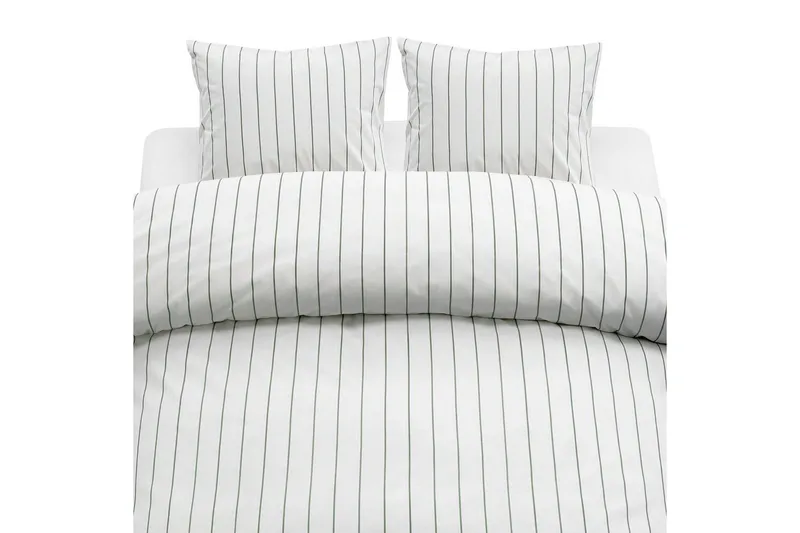 Påslakanset Dubbelsäng 3-Dels Saga - Grön - Textil & mattor - Sängkläder - Bäddset & påslakanset