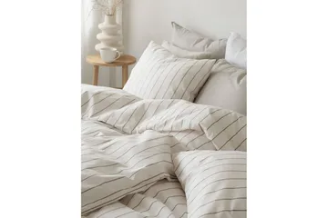 Påslakanset Dubbelsäng 3-Dels Saga - Linne - Textil & mattor - Sängkläder - Bäddset & påslakanset