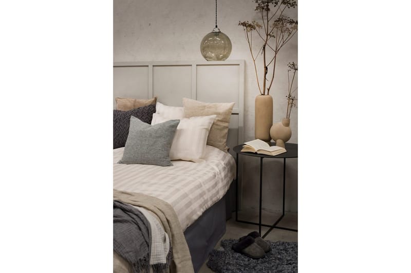 Påslakanset Dubbelsäng 3-Dels Satin - Sand - Textil & mattor - Sängkläder - Bäddset & påslakanset