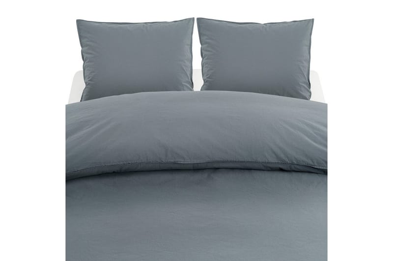 Påslakanset Dubbelsäng 3-Dels Percale - Blå - Textil & mattor - Sängkläder - Bäddset & påslakanset
