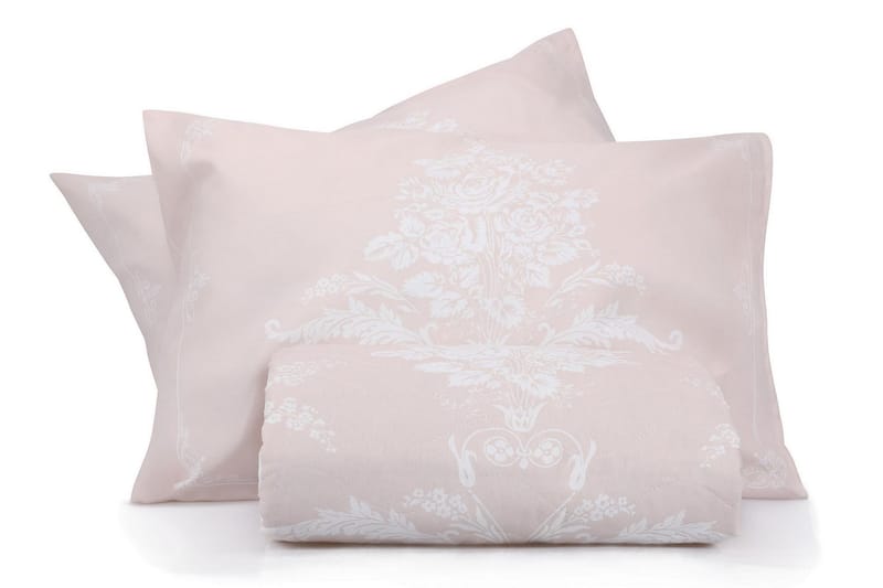 EnLora Home Överkast Dubbelt 200x220+2 Kuddfodral - Beige/Vit - Textil & mattor - Sängkläder - Bäddset & påslakanset - Påslakanset dubbelsäng