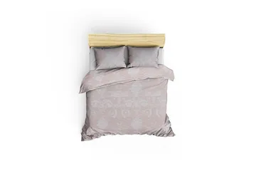 EnLora Home Överkast Dubbelt 200x220+2 Kuddfodral - Beige/Vit - Textil & mattor - Sängkläder - Bäddset & påslakanset - Påslakanset dubbelsäng