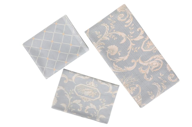 Eponj Home Överkast Dubbelt 200x235+Lakan+2 Kuddfodral - Blå/Vit - Textil & mattor - Sängkläder - Bäddset & påslakanset - Påslakanset dubbelsäng