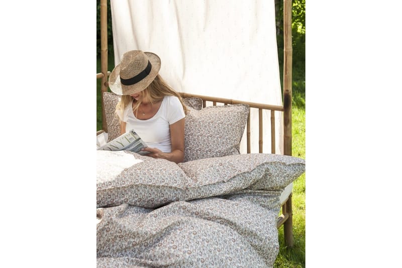 Faye Bäddset 220x230 cm Satin Dusty Orange - Borås Cotton - Textil & mattor - Sängkläder - Bäddset & påslakanset - Påslakanset dubbelsäng