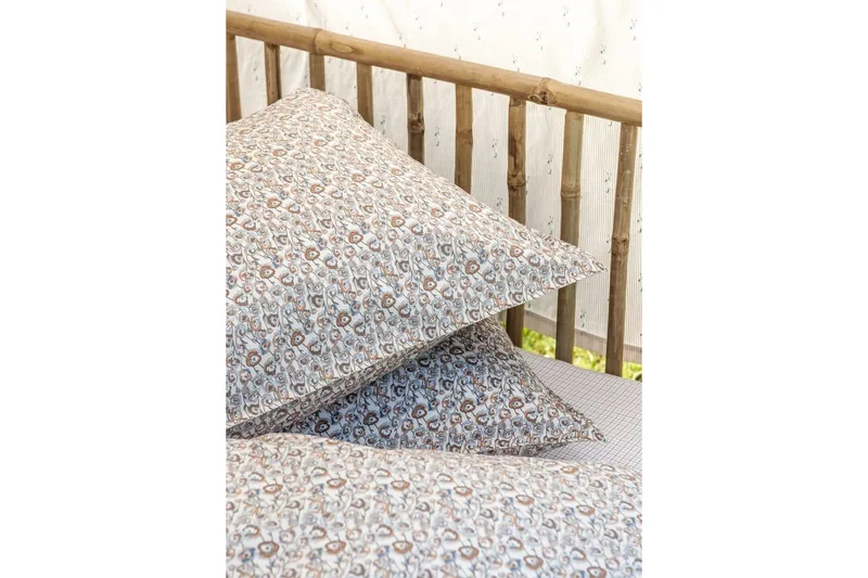 Faye Bäddset 220x230 cm Satin Dusty Orange - Borås Cotton - Textil & mattor - Sängkläder - Bäddset & påslakanset - Påslakanset dubbelsäng