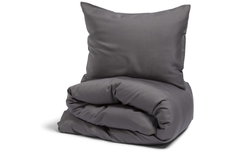 KL Nottingham Bäddset 150x210 cm Mörkgrå - Kosta Linnewäfveri - Textil & mattor - Sängkläder - Bäddset & påslakanset - Påslakanset dubbelsäng