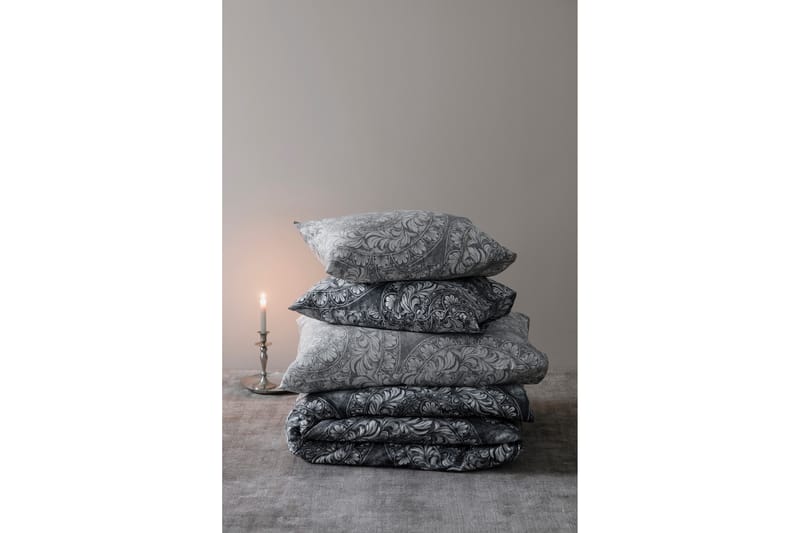 Malina Bäddset Dubbelt 225x205 cm - Grå - Textil & mattor - Sängkläder - Bäddset & påslakanset - Påslakanset dubbelsäng