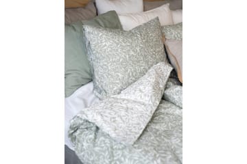 Påslakanset Dubbelsäng 3-Dels Garden Grön - Borganäs of Sweden - Textil & mattor - Sängkläder - Bäddset & påslakanset - Påslakanset dubbelsäng
