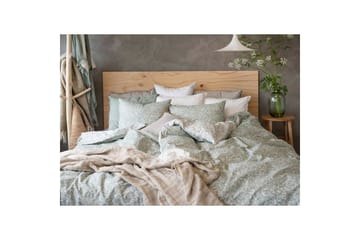 Påslakanset Dubbelsäng 3-Dels Garden Grön - Borganäs of Sweden - Textil & mattor - Sängkläder - Bäddset & påslakanset - Påslakanset dubbelsäng