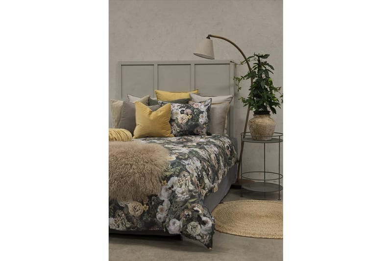 Påslakanset Enkelsäng 2-Dels Abigail Grön - Borganäs of Sweden - Textil & mattor - Sängkläder - Bäddset & påslakanset