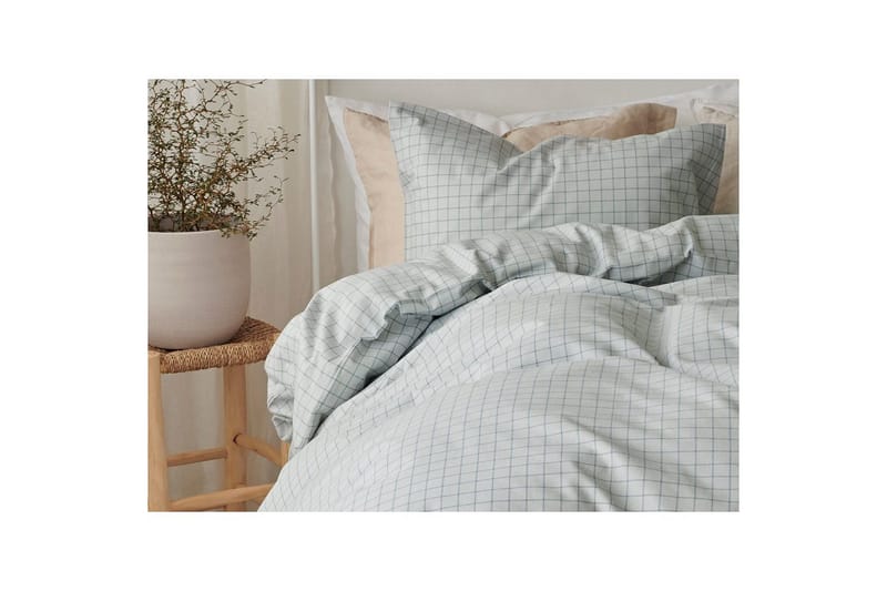 Påslakanset Enkelsäng 2-Dels Birger Flanell - Grön - Textil & mattor - Sängkläder - Täcke