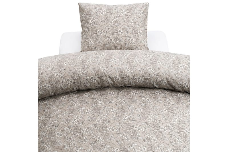 Påslakanset Enkelsäng 2-Dels Blackberry - Brun - Textil & mattor - Sängkläder - Bäddset & påslakanset