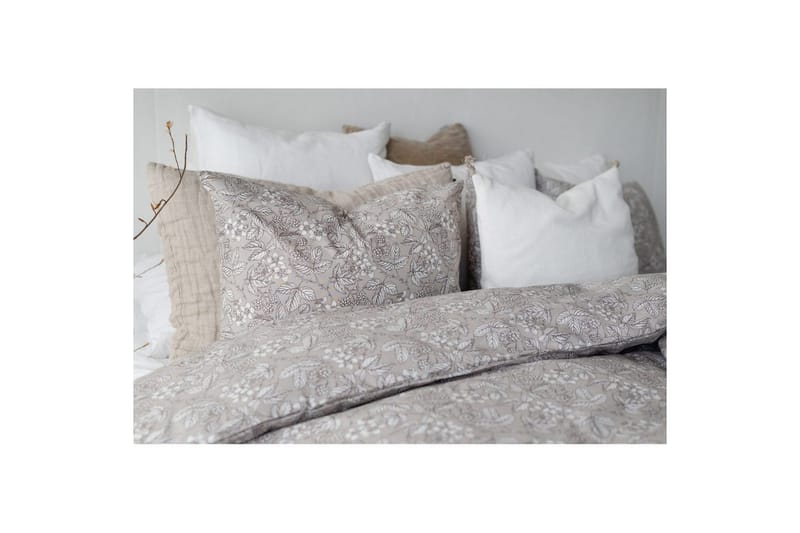 Påslakanset Enkelsäng 2-Dels Blackberry - Brun - Textil & mattor - Sängkläder - Bäddset & påslakanset