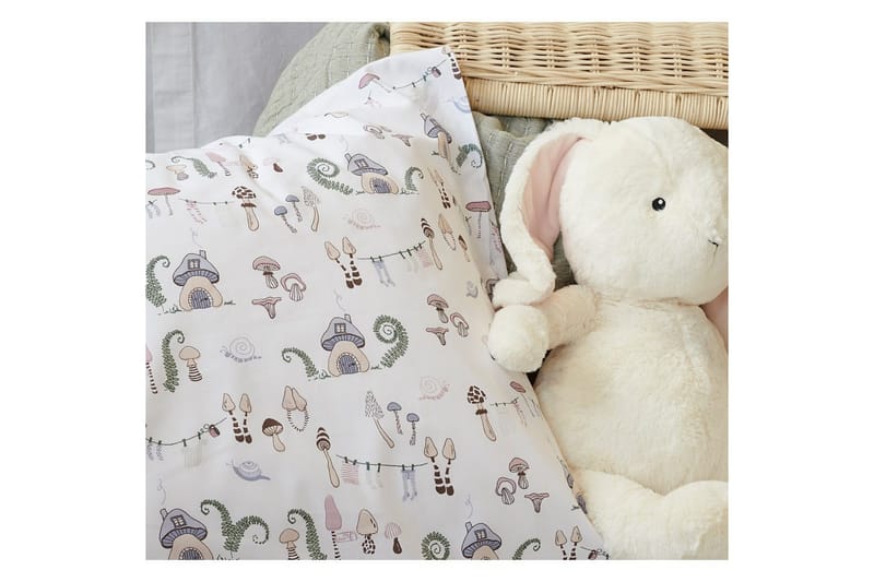 Påslakanset Enkelsäng 2-Dels Fingal Pastell - Textil & mattor - Barntextilier - Barnsängkläder - Spjälsäng sängkläder - Lakan spjälsäng