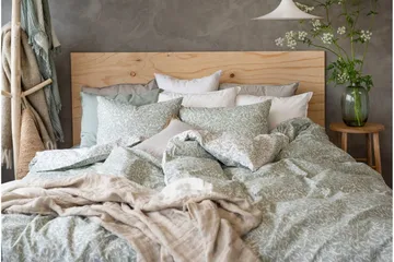 Påslakanset Enkelsäng 2-Dels Garden - Grön - Textil & mattor - Sängkläder - Bäddset & påslakanset