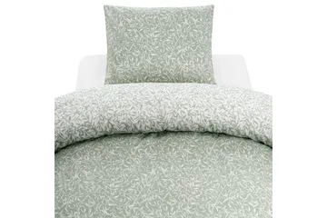 Påslakanset Enkelsäng 2-Dels Garden - Grön - Textil & mattor - Sängkläder - Bäddset & påslakanset